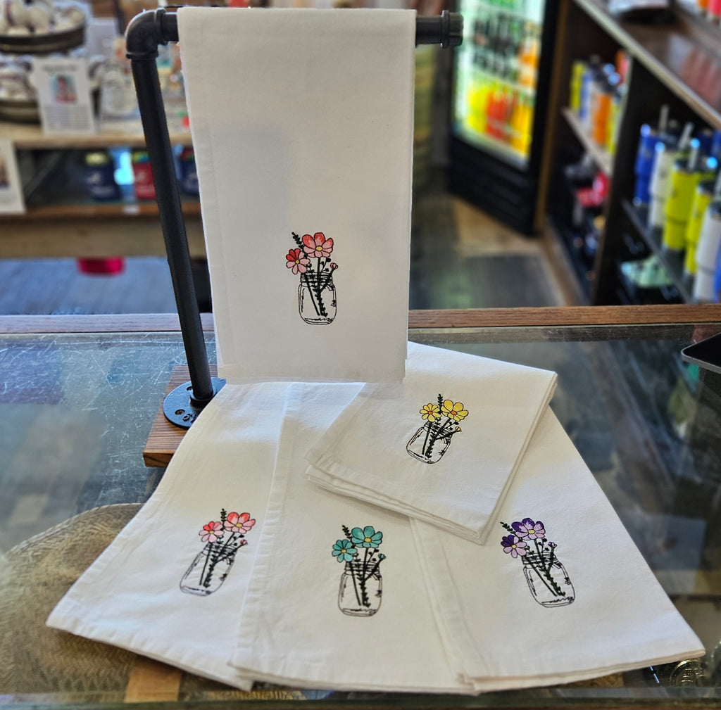 Embroidered Tea Towels