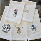 Embroidered Tea Towels