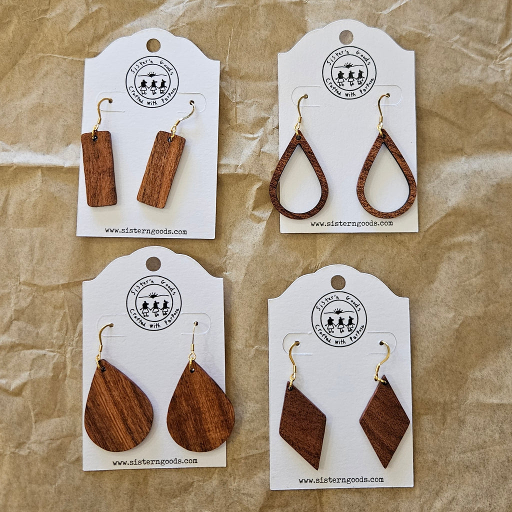 Mesquite Wood Earrings