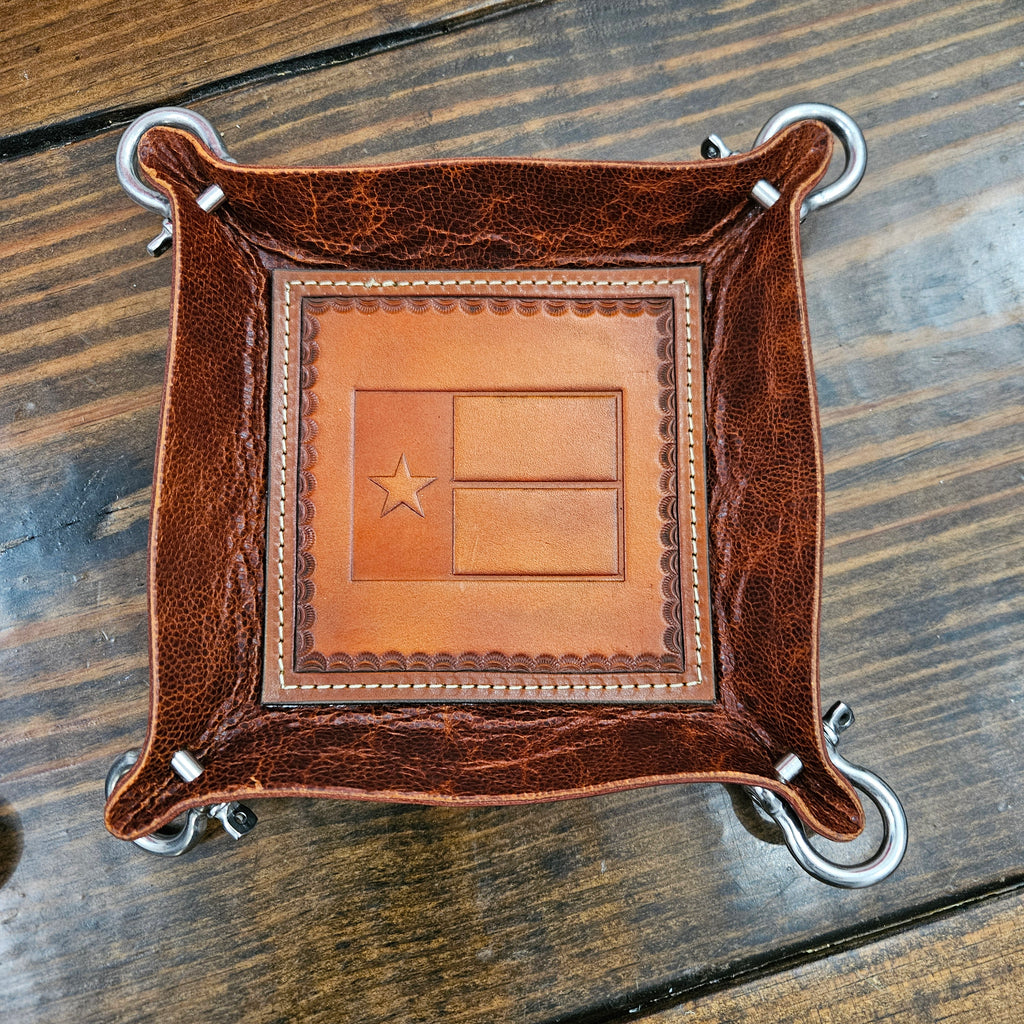 Leather Valet Tray