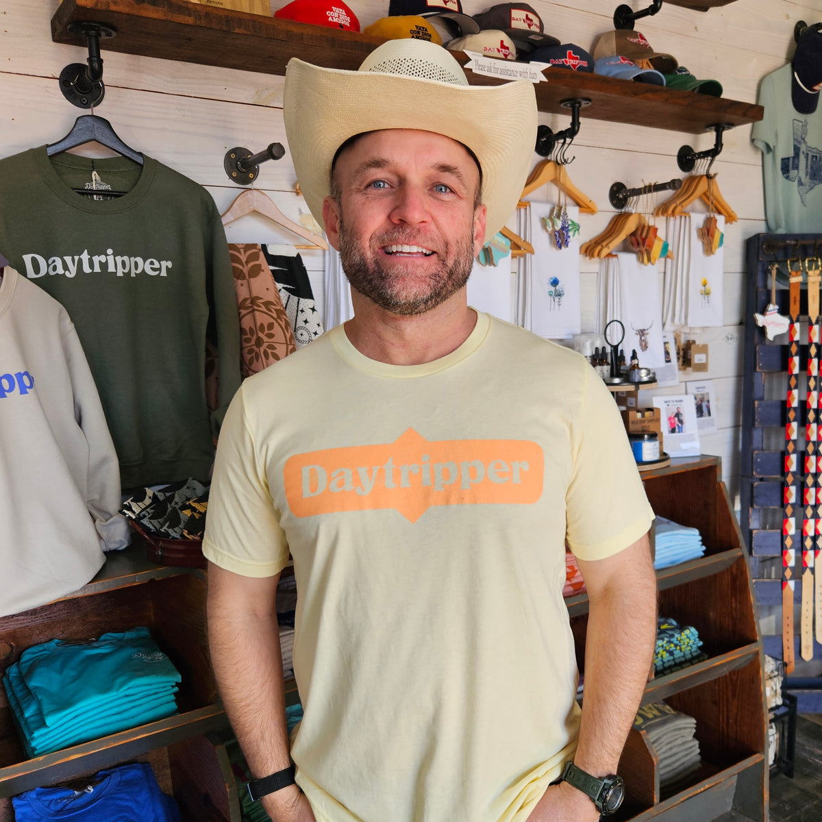 Daytripper Logo French Vanilla T-Shirt