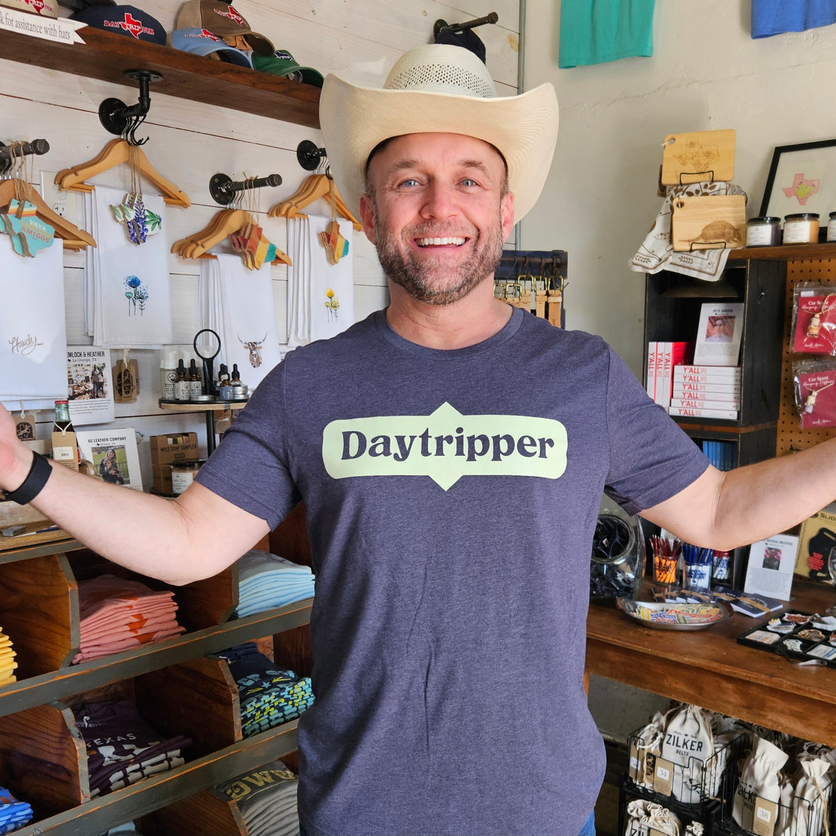 Daytripper Logo Navy T-Shirt