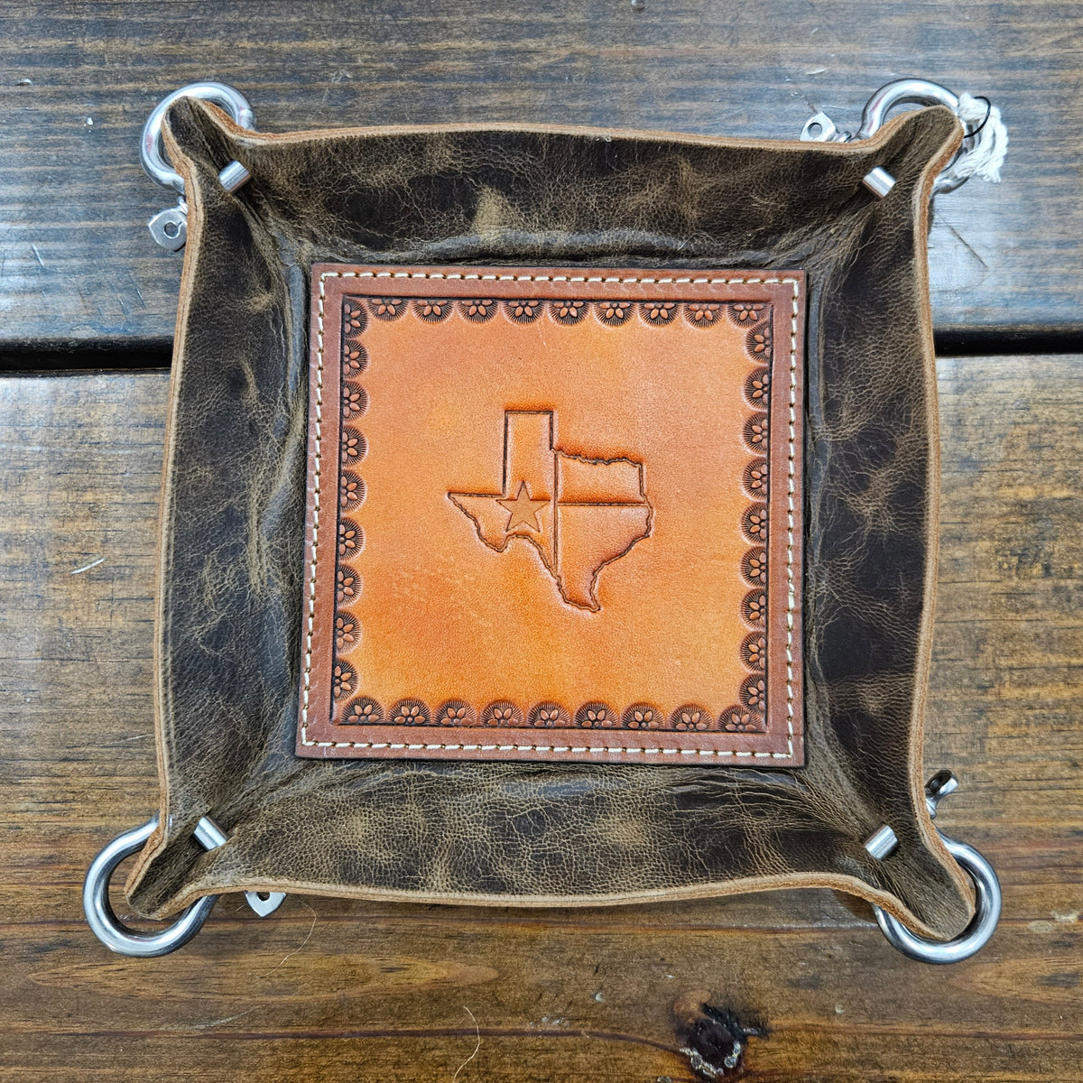 Leather Valet Tray