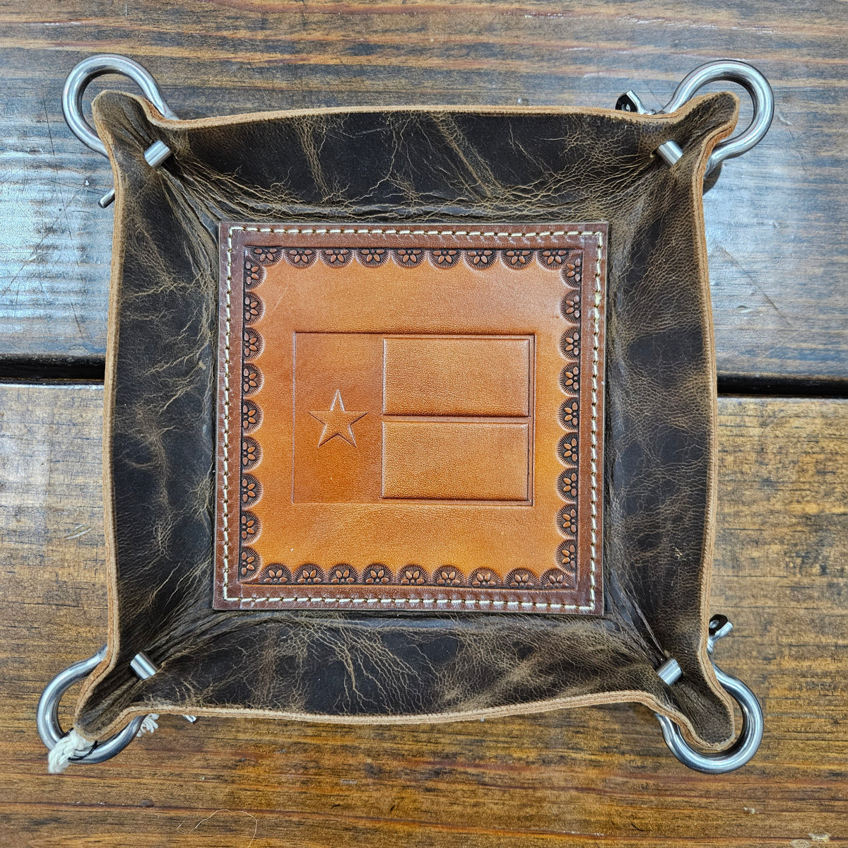 Leather Valet Tray