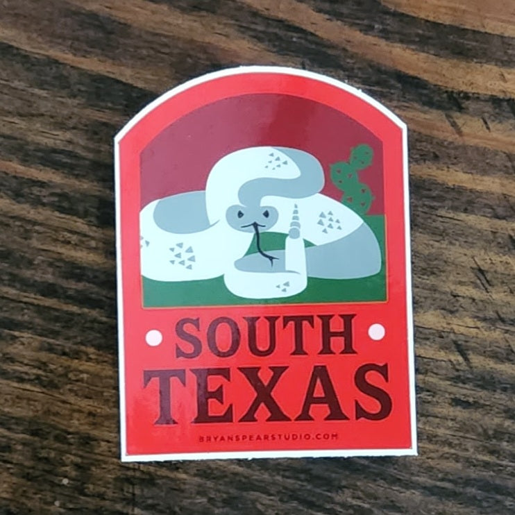 Texas Regions Stickers
