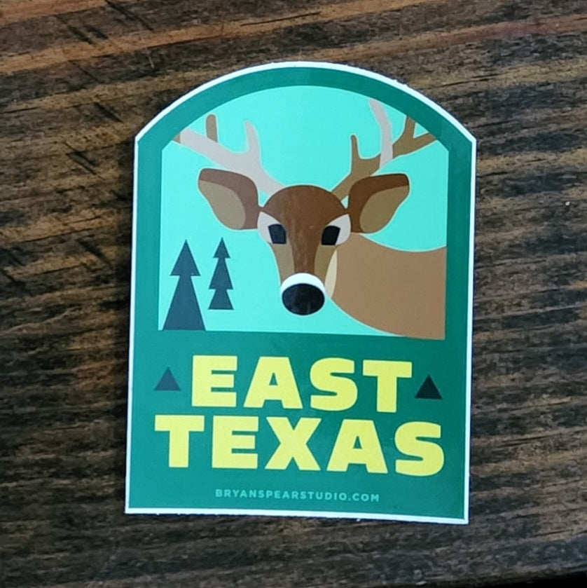 Texas Regions Stickers