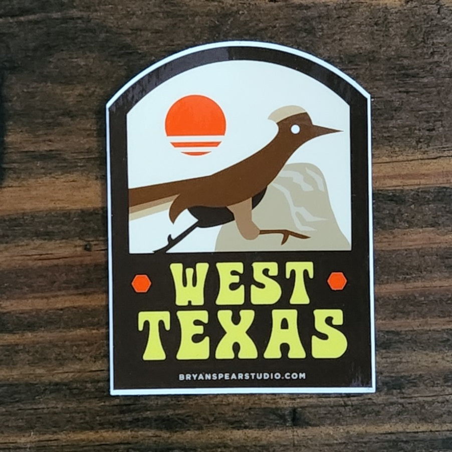 Texas Regions Stickers