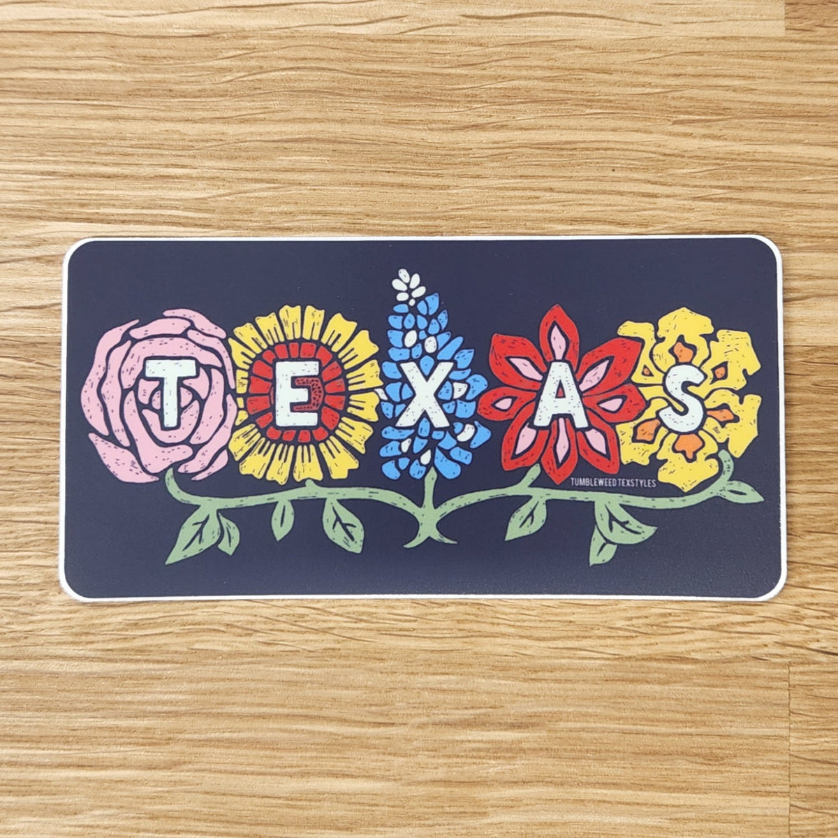 Texas Wildflowers Sticker