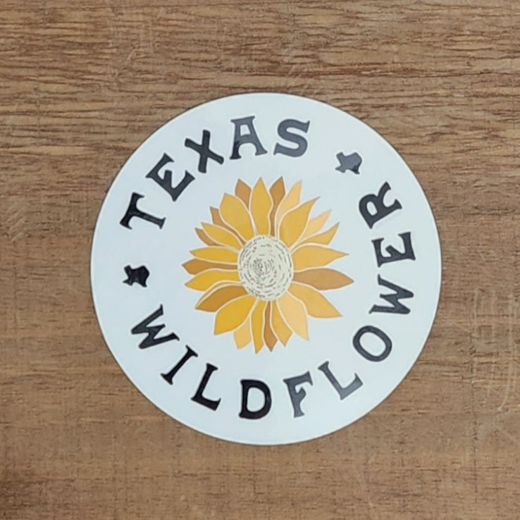 Texas Wildflower Sticker