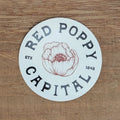 Red Poppy Capital Sticker