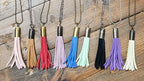 Bullet Tassel Necklace