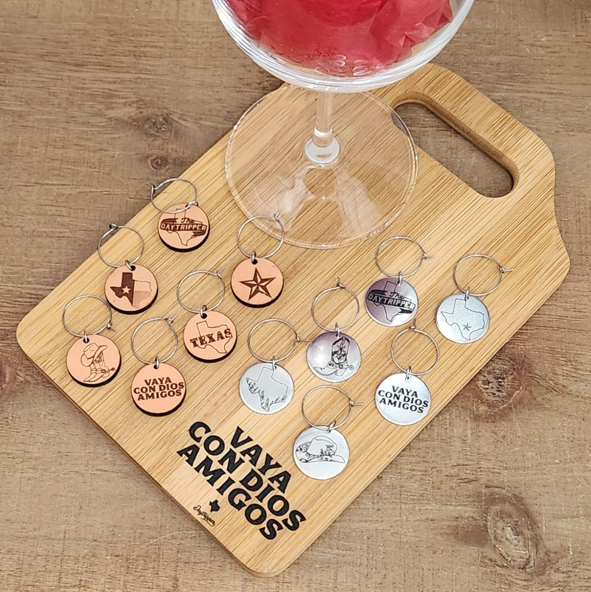 Texas Wine Charms