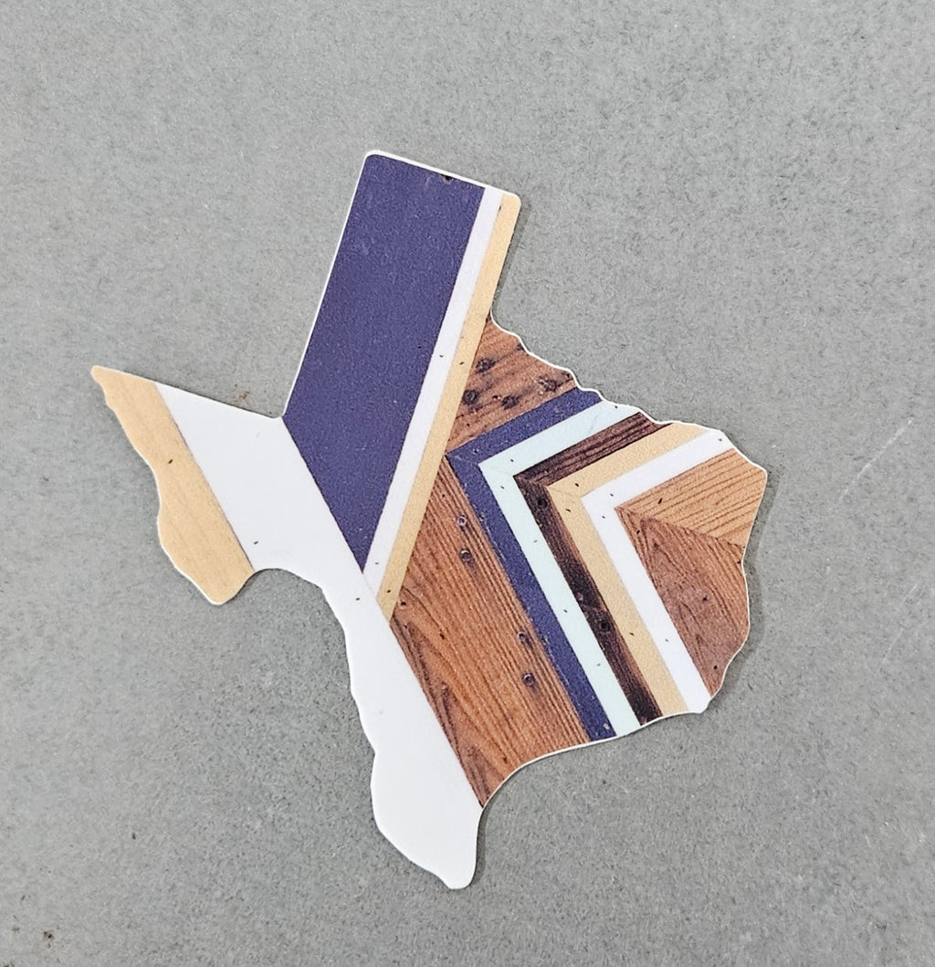 Texas Reclaimed Wood Stickers