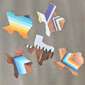Texas Reclaimed Wood Stickers
