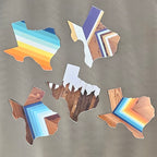 Texas Reclaimed Wood Stickers