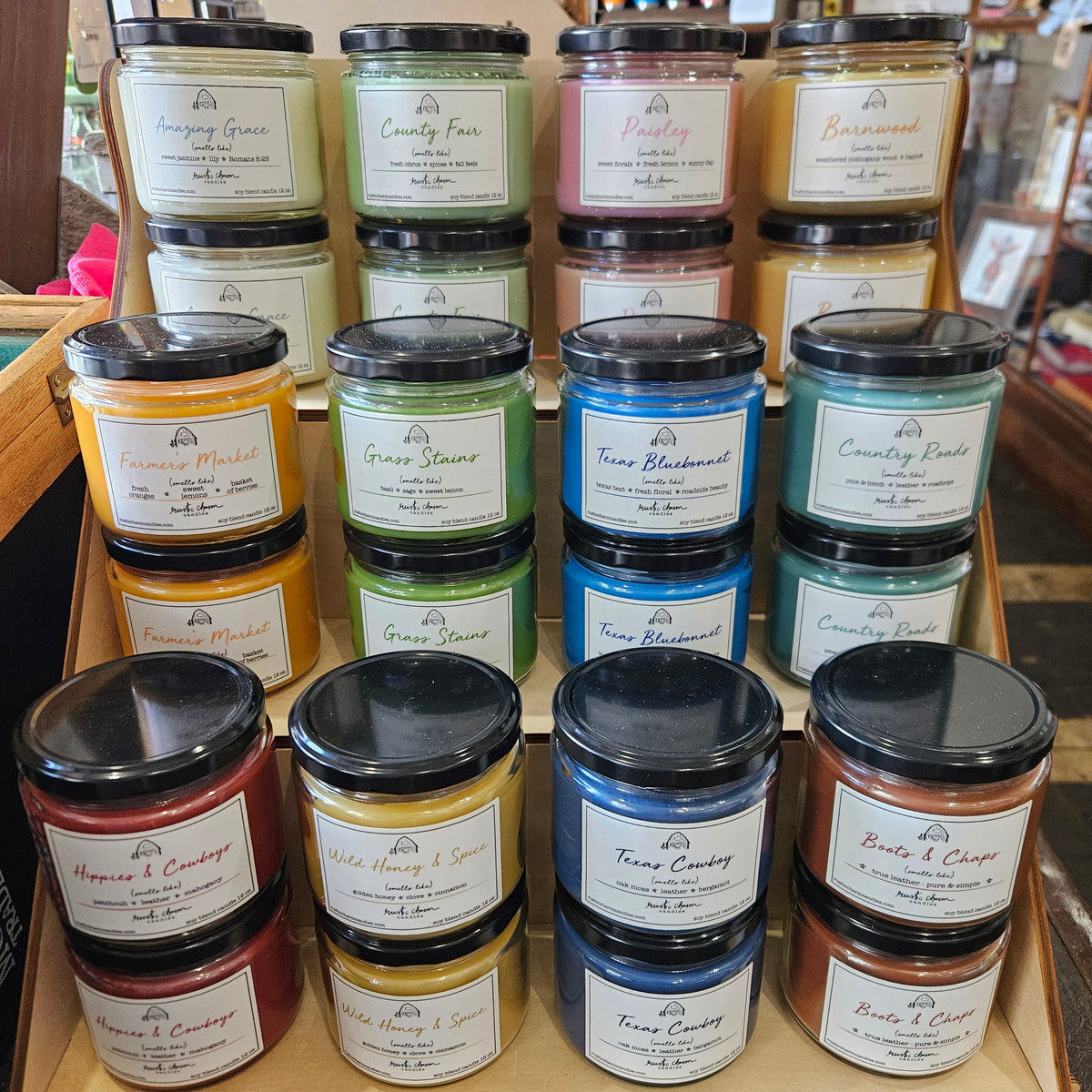 Rustic Charm Candles