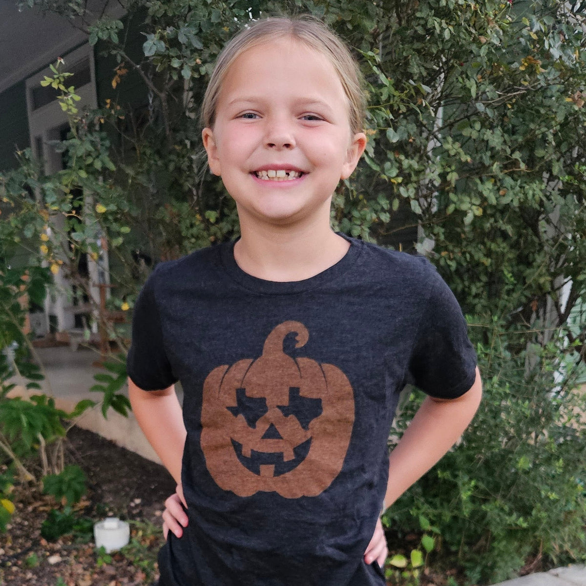Texas Jack O'Lantern Youth T-Shirt