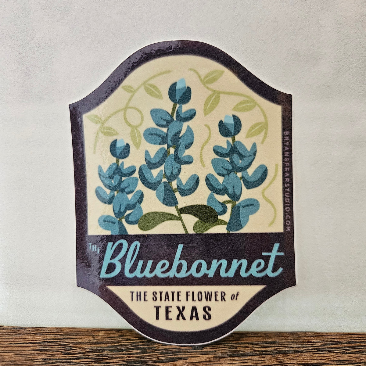Bluebonnet Flower Sticker