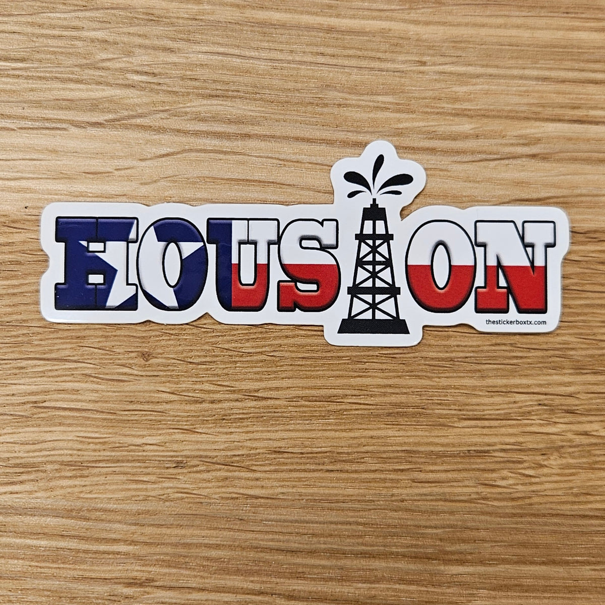 Houston Oil Sticker