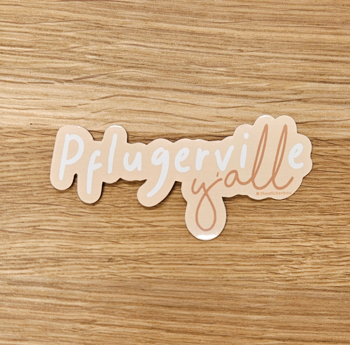 Pflugerville Sticker
