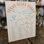 State Parks Map Print
