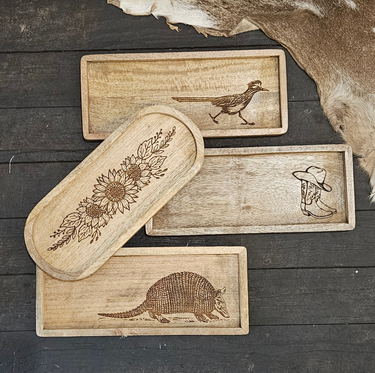 Wooden Catch All Trays