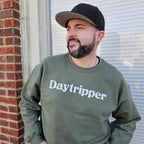 Daytripper Military Green Sweatshirt