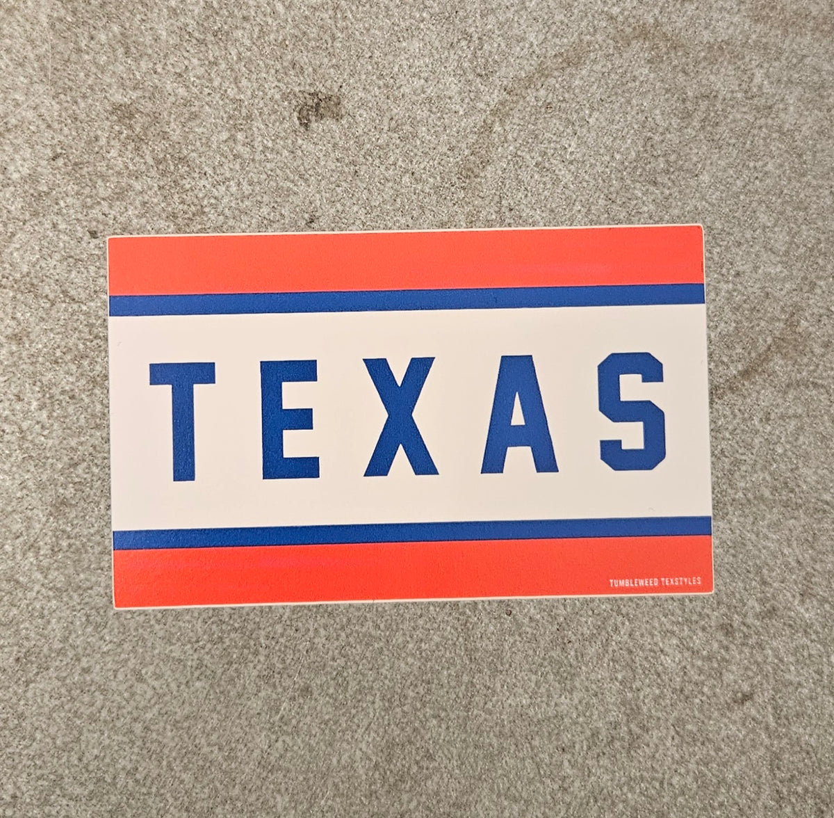 Block Texas Sticker