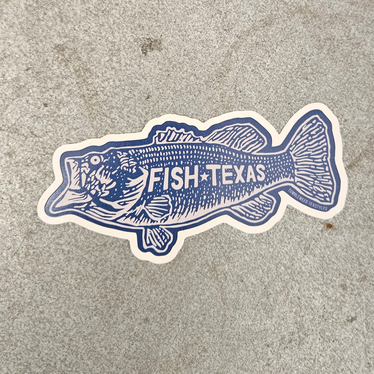 Fish Texas Sticker