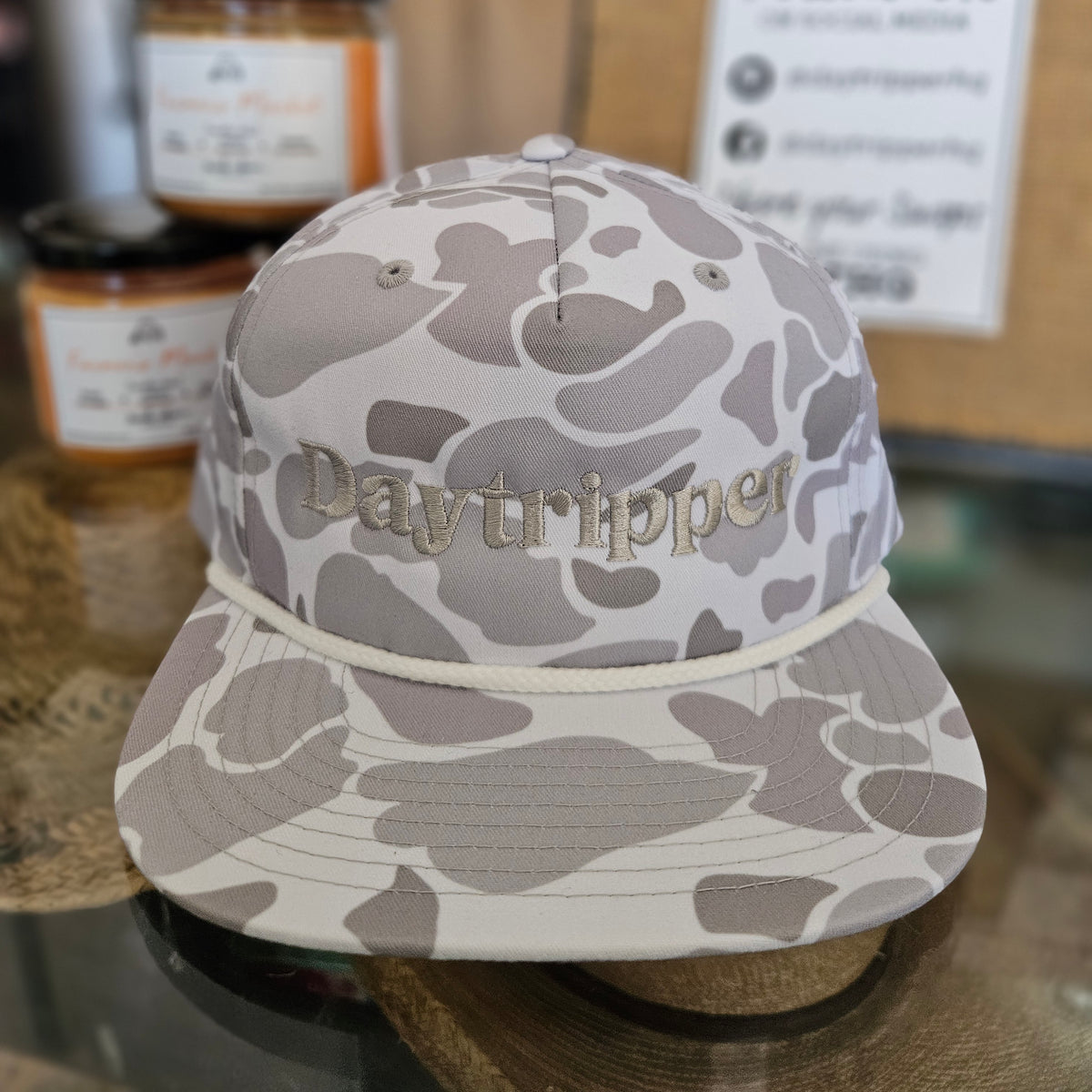 Daytripper Grey Camo Hat