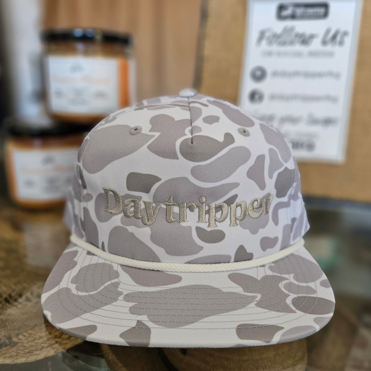 Daytripper Grey Camo Hat