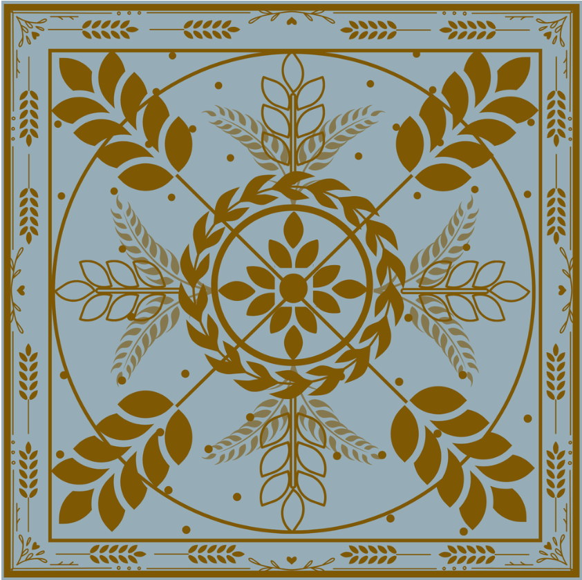 Autumn Wheat Bandana
