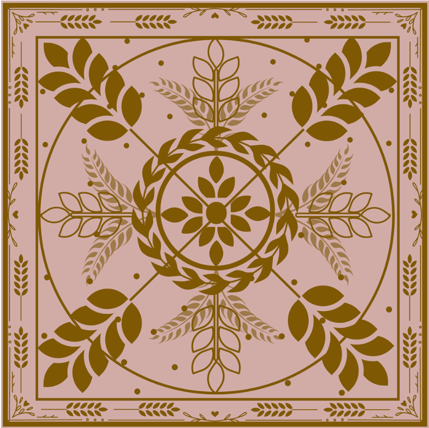 Autumn Wheat Bandana