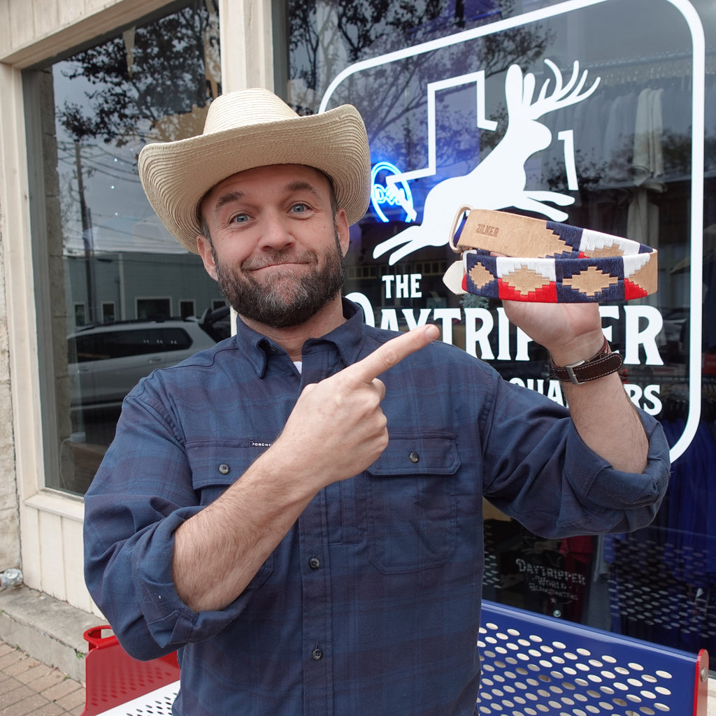 Texas Flag Daytripper Belt