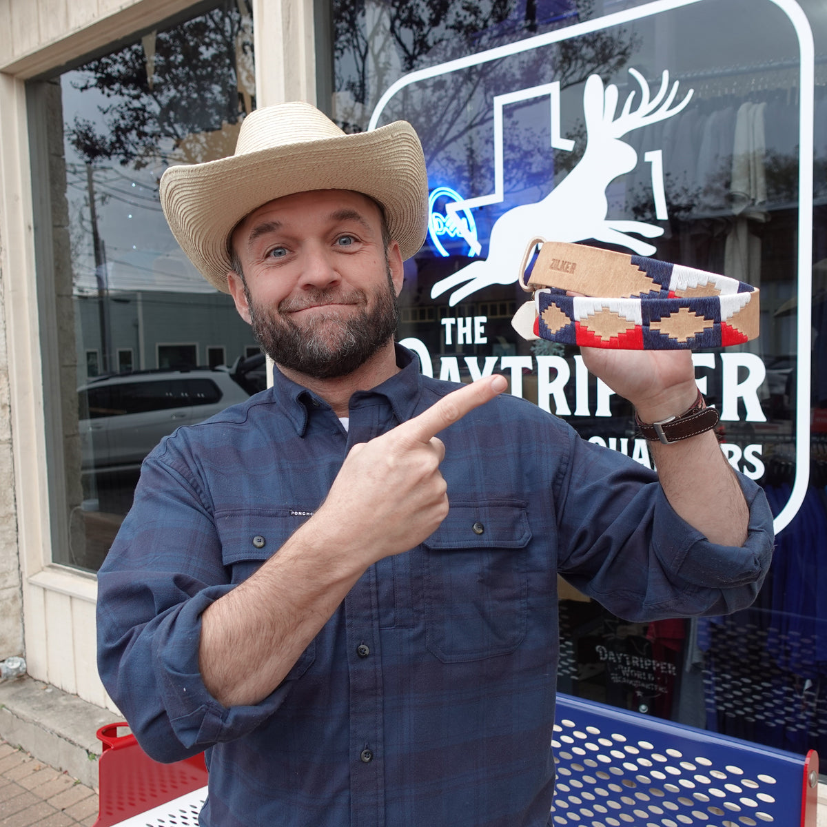 Texas Flag Daytripper Belt