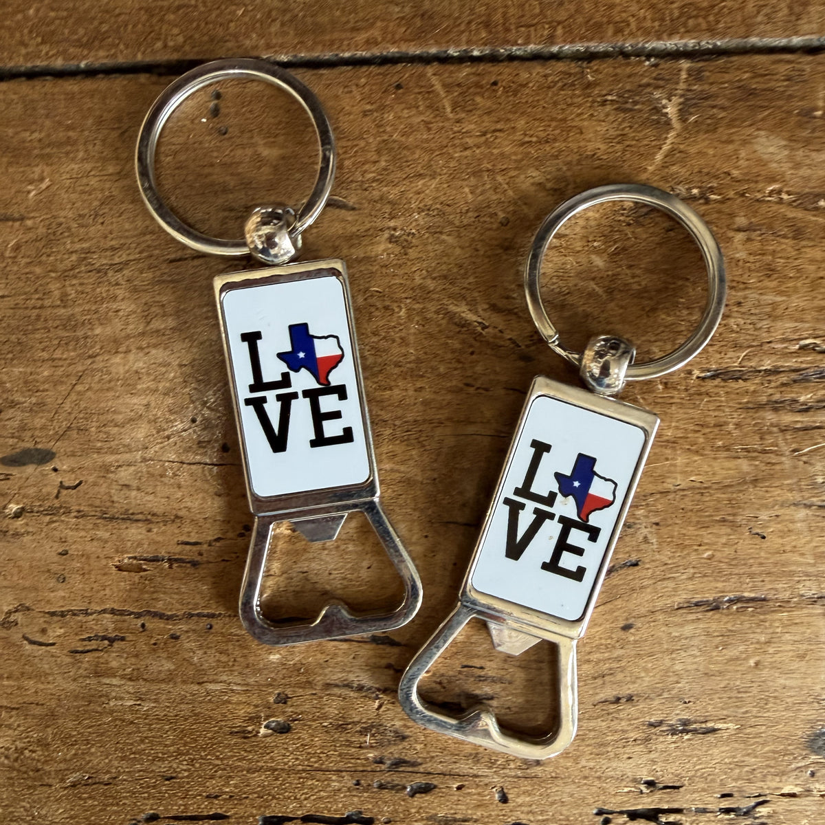 Texas Keyring Bottle Opener