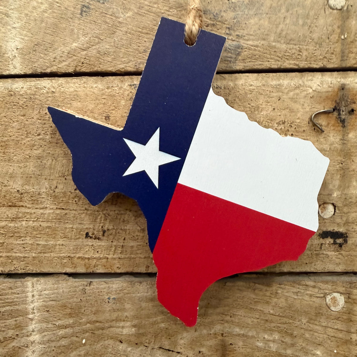 Texas Wood Ornaments