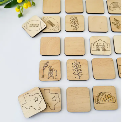 Texas Matching Memory Game