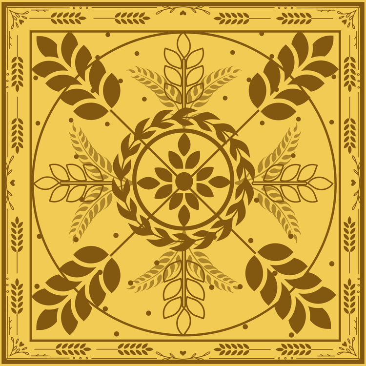 Autumn Wheat Bandana