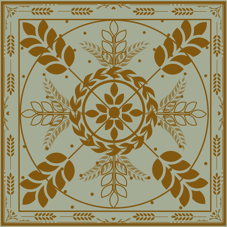 Autumn Wheat Bandana