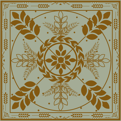 Autumn Wheat Bandana