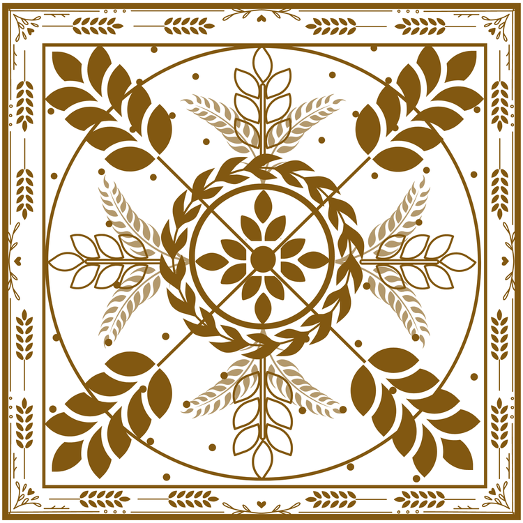 Autumn Wheat Bandana