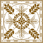 Autumn Wheat Bandana