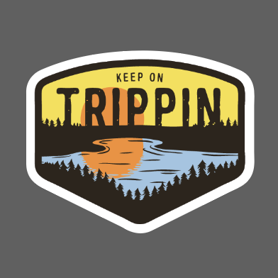 Keep On Trippin' Sticker