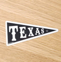 Texas Pennant Sticker