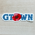 GTOWN Poppy Sticker