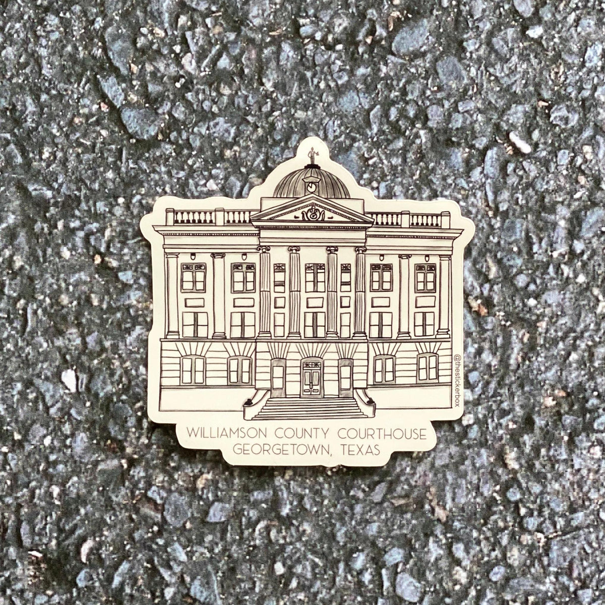 Georgetown Courthouse Sticker