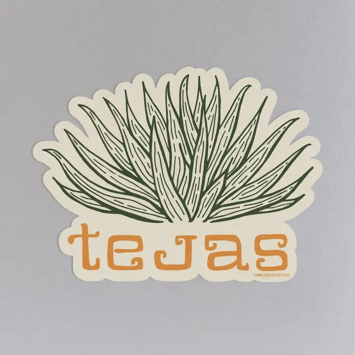 Tejas Agave Sticker
