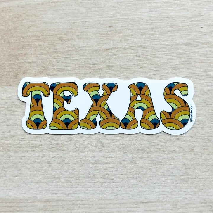Texas Vibe Sticker