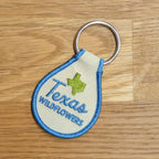 Texas Wildflowers Key Ring